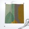Mid Century Modern Retro 1950S Linen Look Earth Tones Abstract 1960S Vintage Inspired Custom Removable Wallpaper by Spoonflower Peel & Stick Wallpaper 2FT Wide